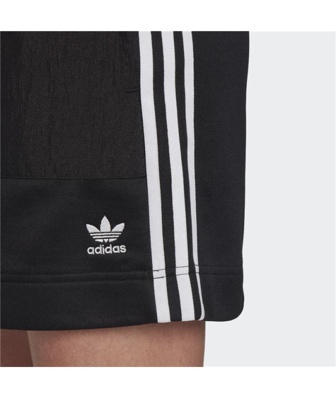 Saia adidas 3 Stripes black Mulheres