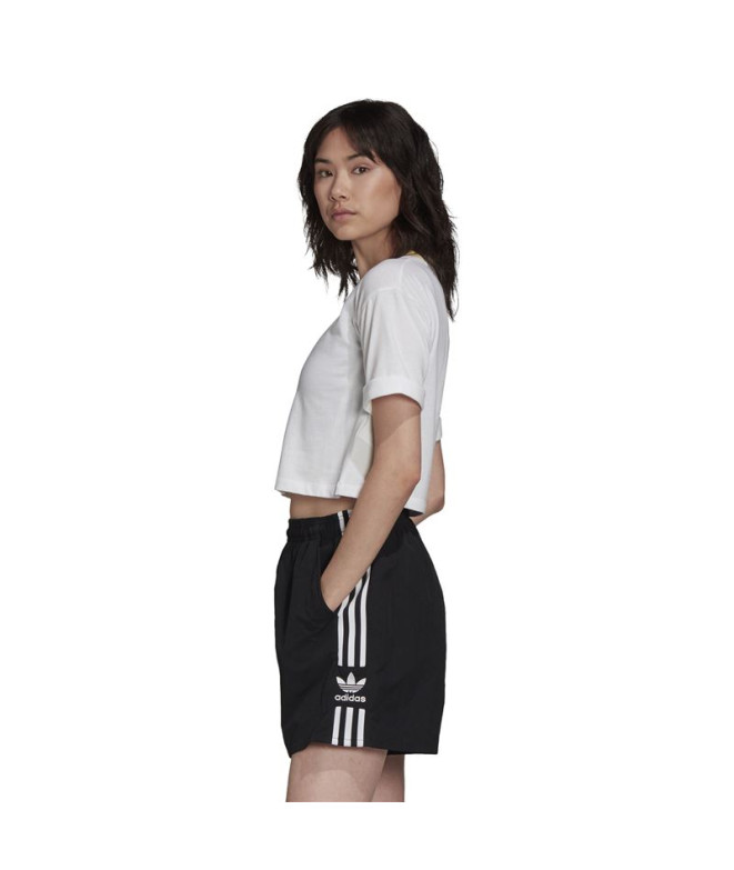 T-shirt adidas Petit trèfle blanc Femme