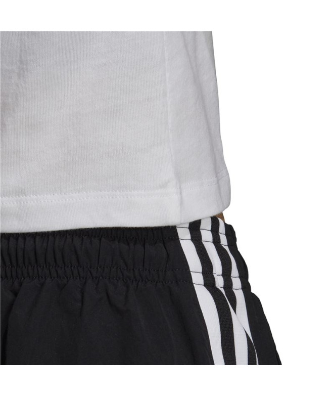 T-shirt adidas Petit trèfle blanc Femme