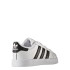 Chaussures adidas Superstar blanc/noir Enfant