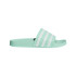 Tongs adidas Adilette verte Femme