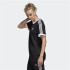 Camiseta adidas 3 riscas pretas Mulher