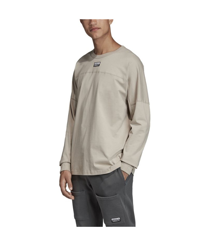 T-shirt adidas R.Y.V. bege Homem