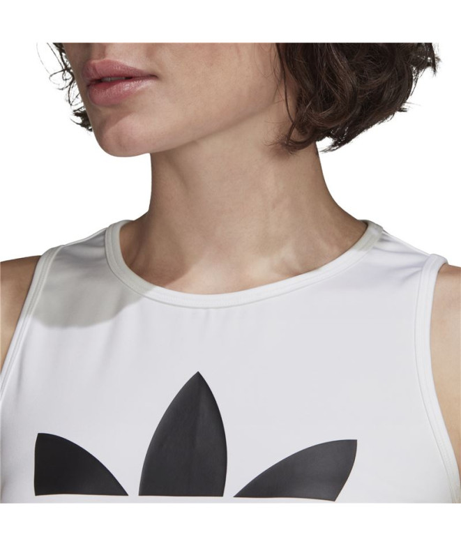 Camiseta adidas Tank blanco Mujer
