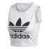 Camiseta adidas Tanque branco Mulher