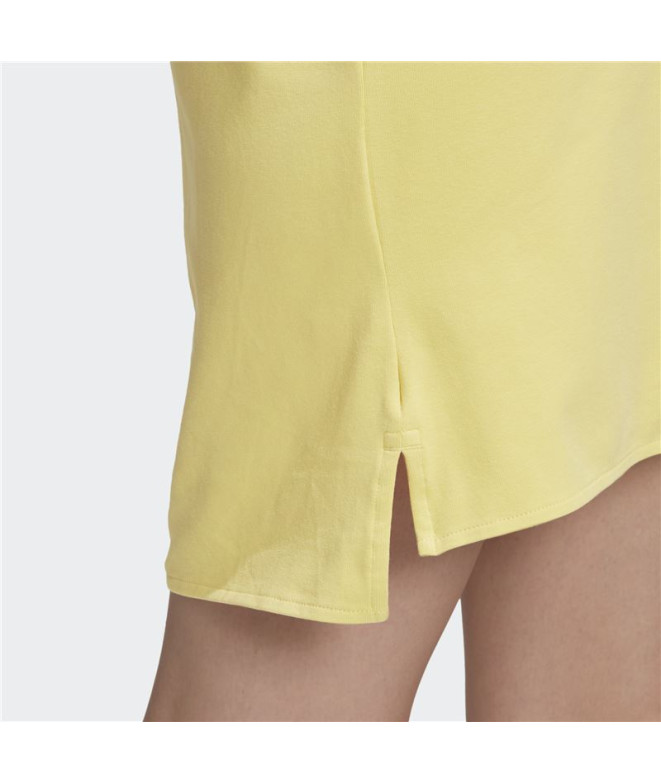 Vestido adidas Trefoil amarillo Mujer
