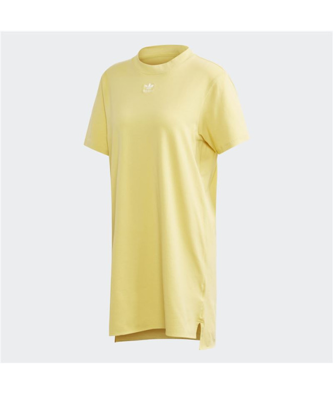 Vestido adidas Trefoil amarillo Mujer