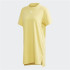 Vestido adidas Trefoil amarillo Mujer