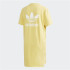 Robe adidas Trefoil jaune Femmes