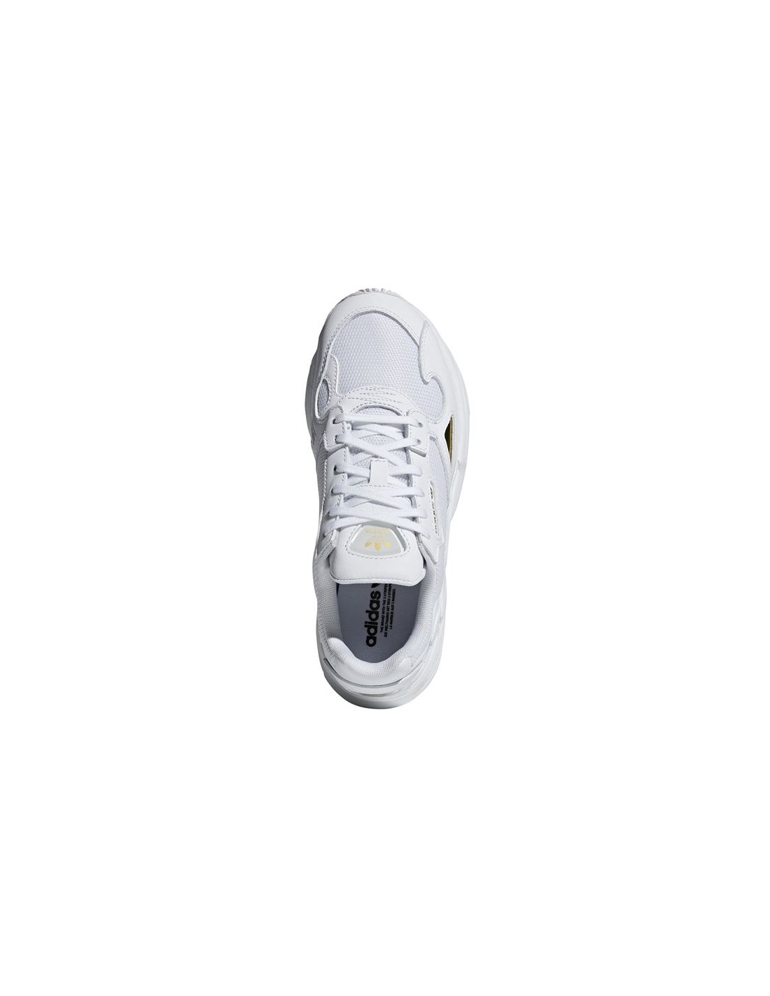 Haz un experimento catalogar ratón Zapatillas adidas Originals Falcon Blanco/Dorado Mujer