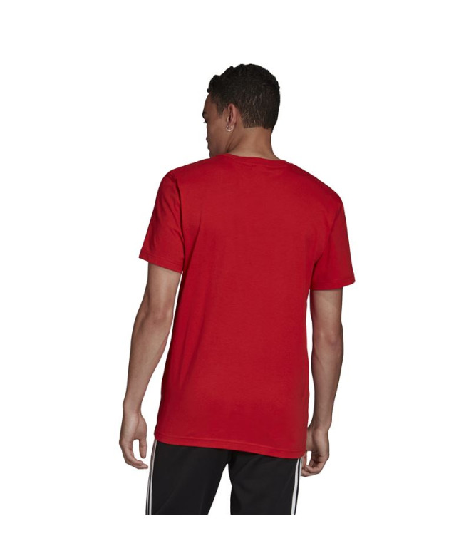 T-shirt adidas Multifade vermelho Homem