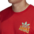 T-shirt adidas Multifade vermelho Homem