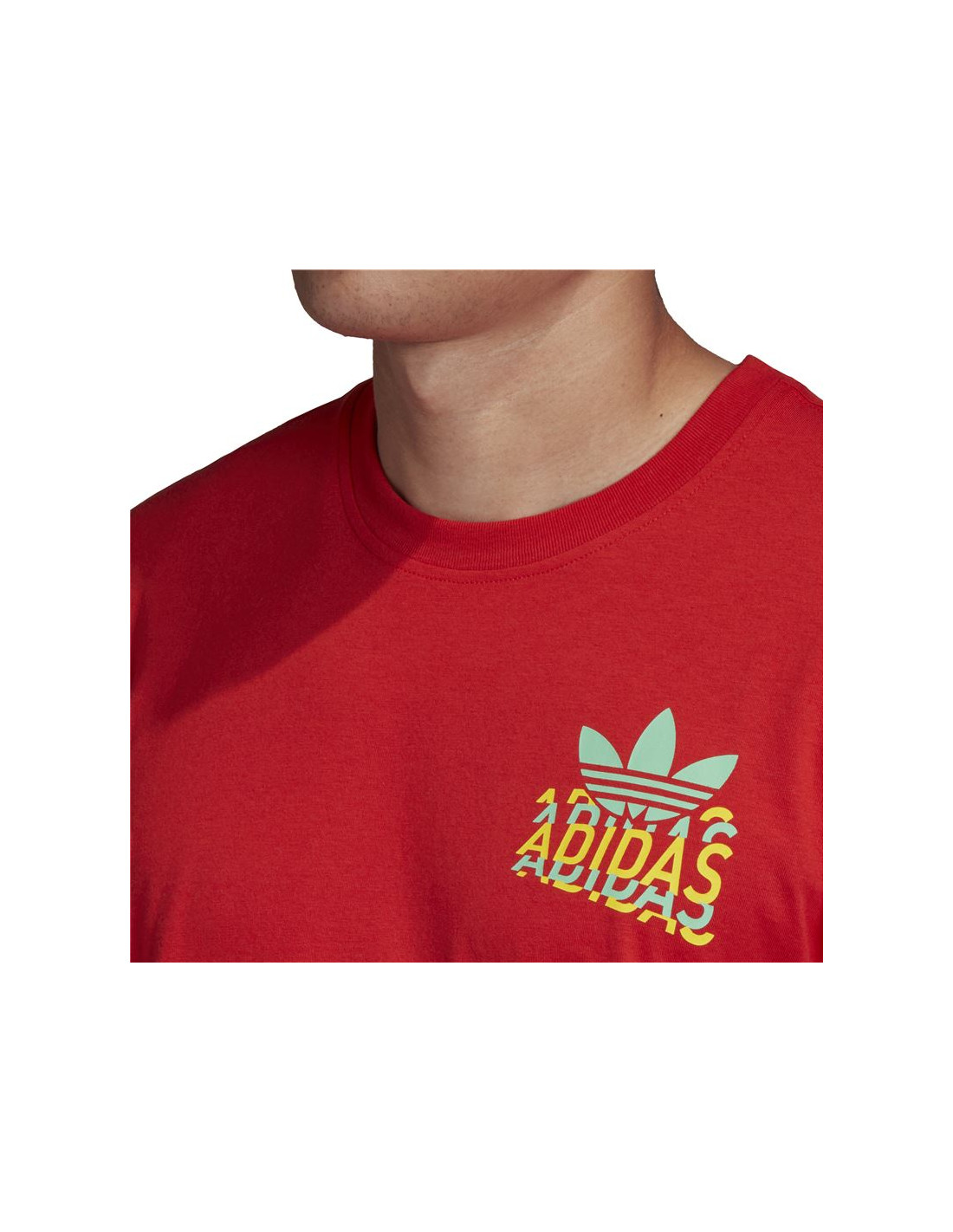 T shirt adidas Multifade rouge Homme