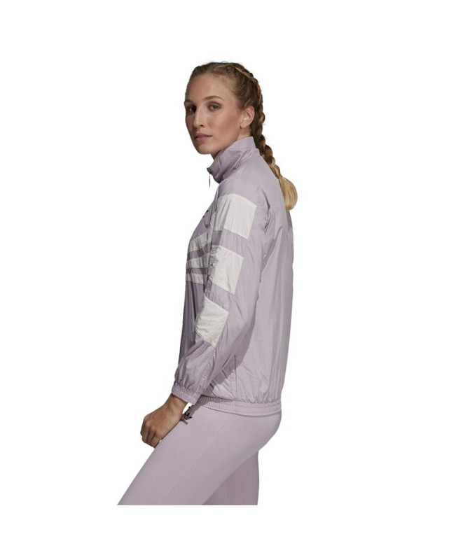 Casaco adidas Pista lilás Mulher