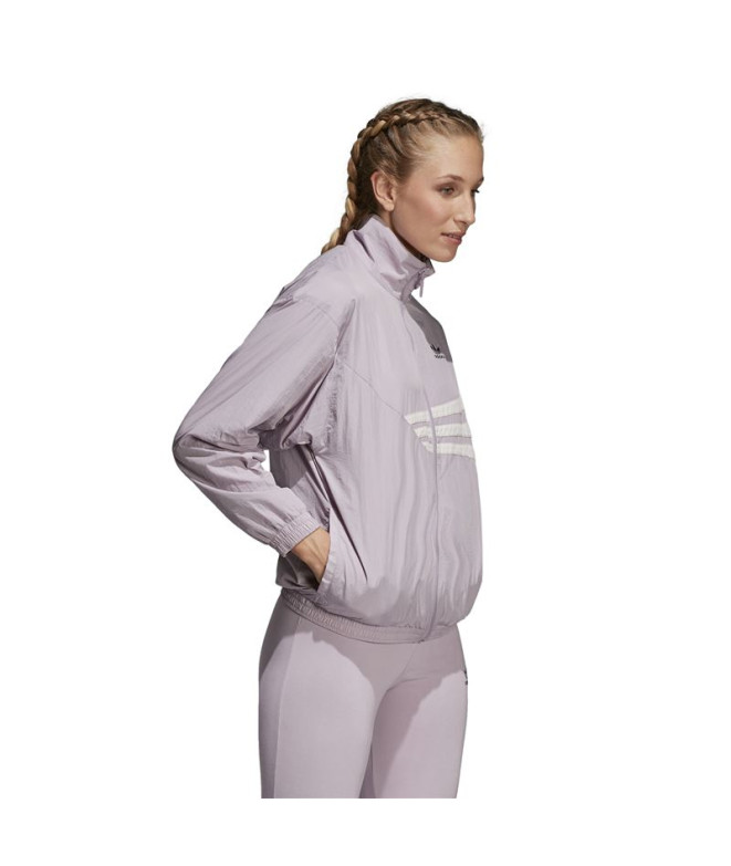 Chaqueta adidas Track lila Mujer