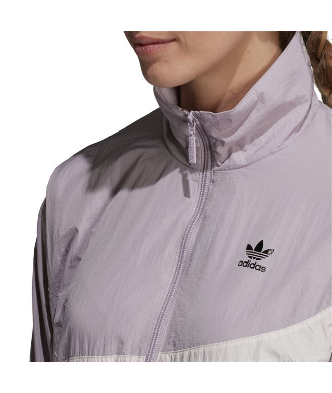 Chaqueta adidas Track lila Mujer