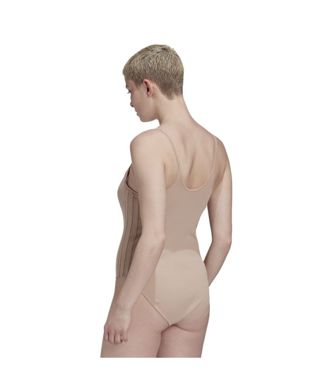 Body adidas Ribbed beige Femme