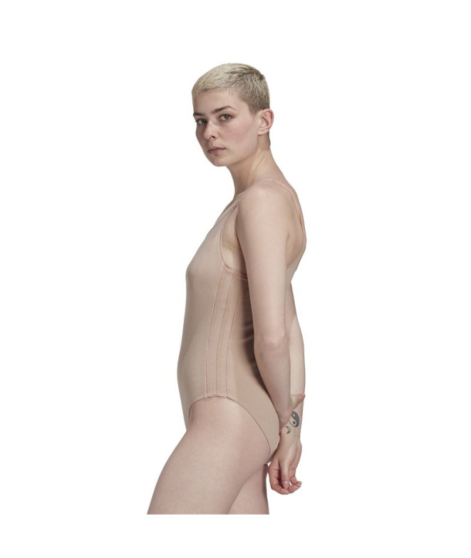 Body adidas Ribbed beige Femme
