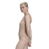 Body adidas Mulher bege com nervuras