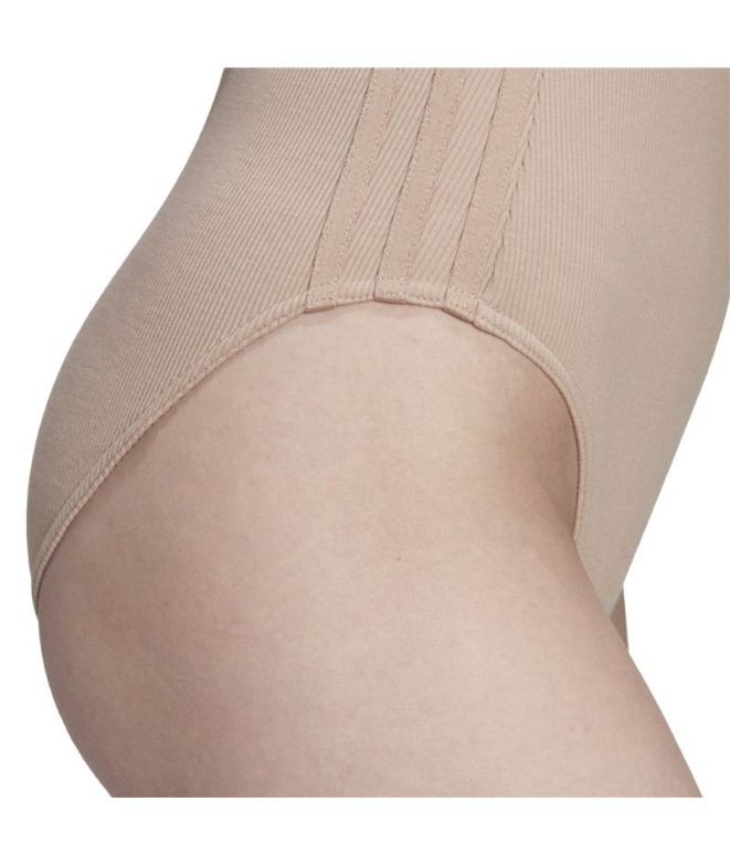 Body adidas Ribbed beige Femme