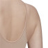 Body adidas Mulher bege com nervuras