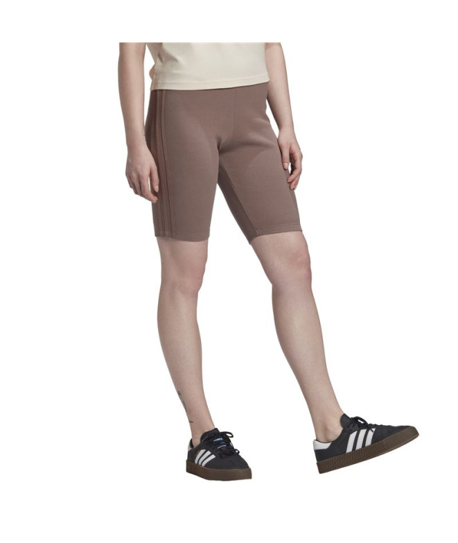 Leggings adidas Bikers marron Femmes