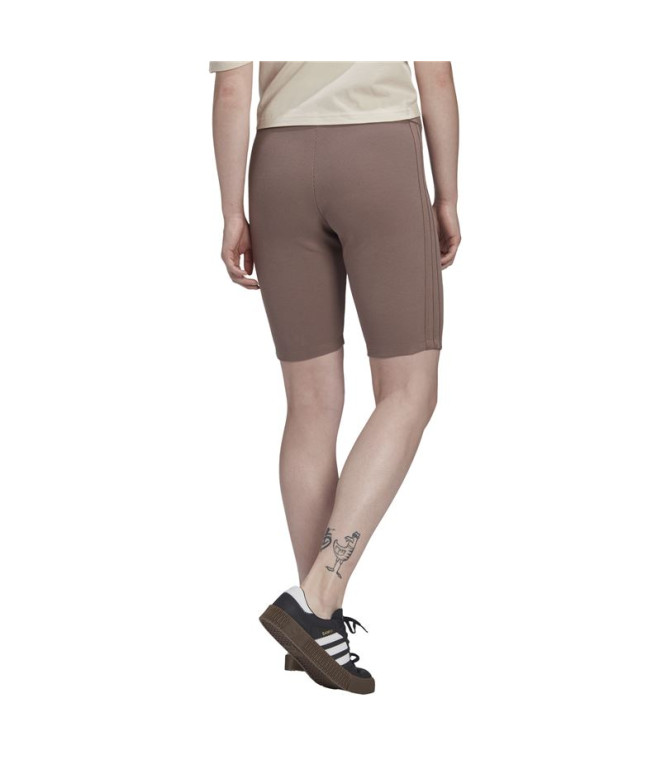 Leggings adidas Bikers marron Femmes