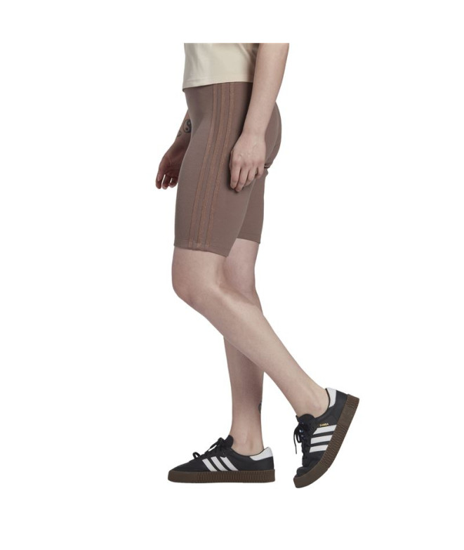 Leggings adidas Bikers marron Femmes