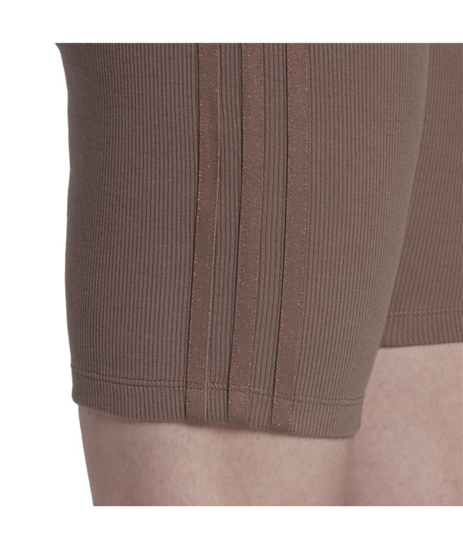 Leggings adidas Bikers marron Femmes