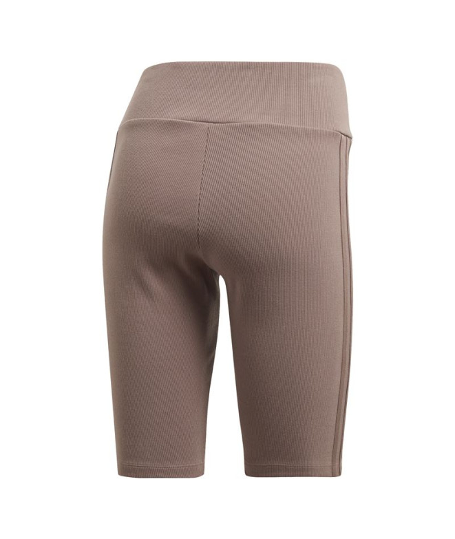 Leggings adidas Bikers marron Femmes
