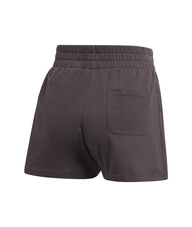 Calças adidas 3-Stripes castanhas Mulheres