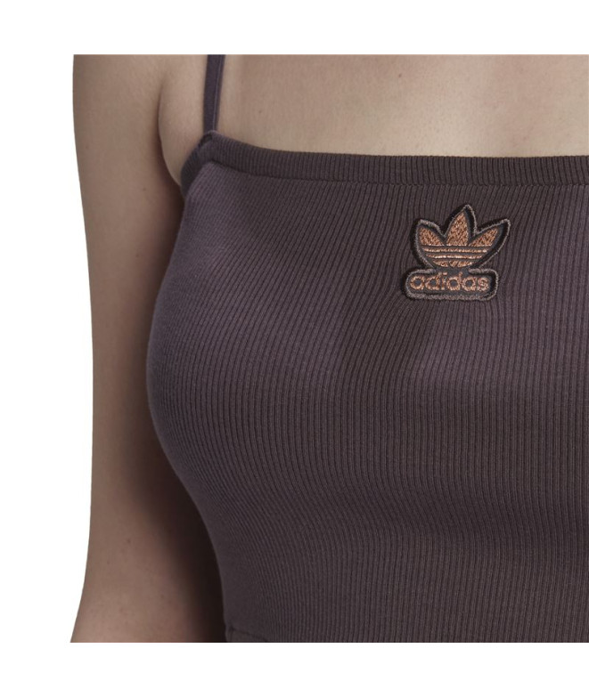 T-shirt adidas marron Femme