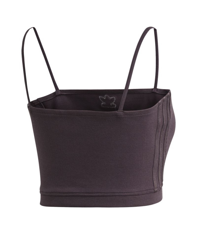 Camiseta adidas castanho Mulher