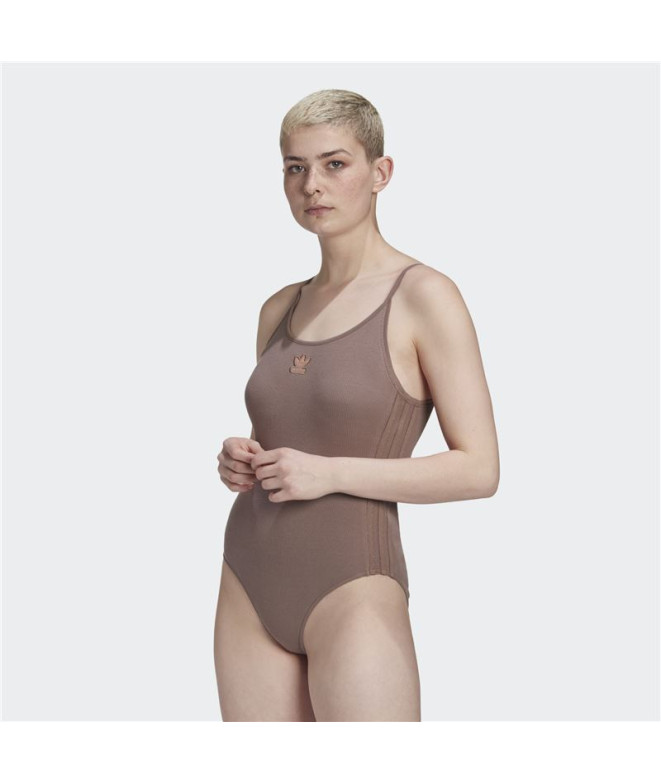 Corps adidas Marron côtelé Femme