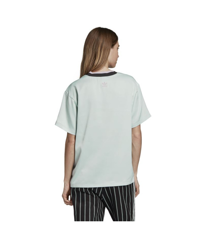 T-shirt adidas Boyfriend bleu Femme