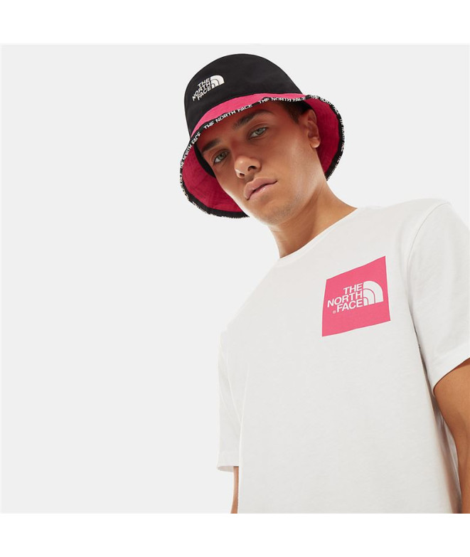 T-shirt The North Face Fine blanc/rose Homme