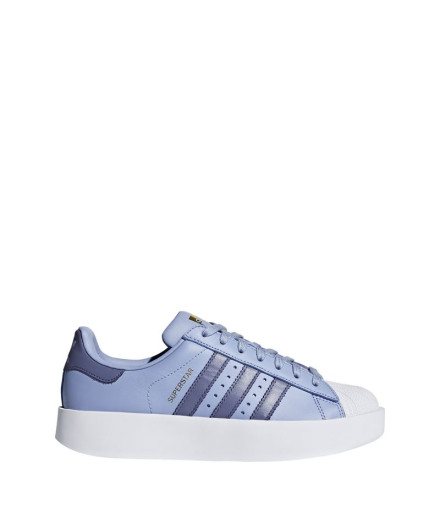 Sapatilhas adidas Superstar Bold Platform azul Mulher
