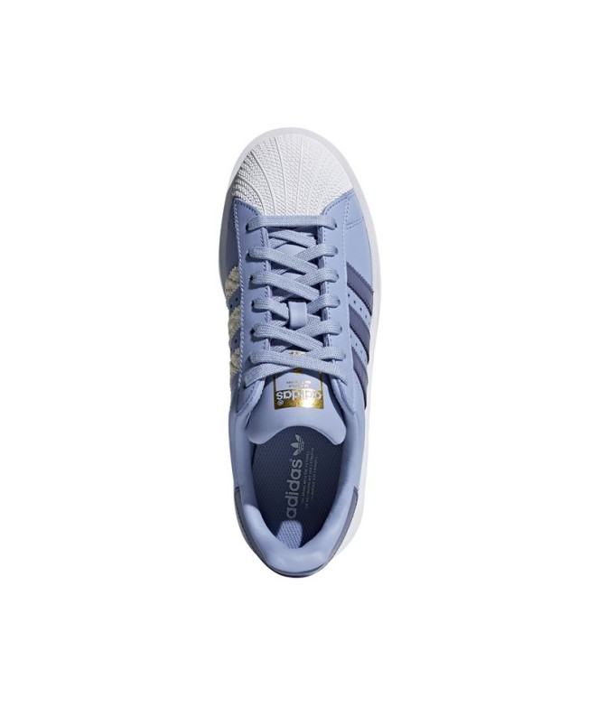 Sapatilhas adidas Superstar Bold Platform azul...