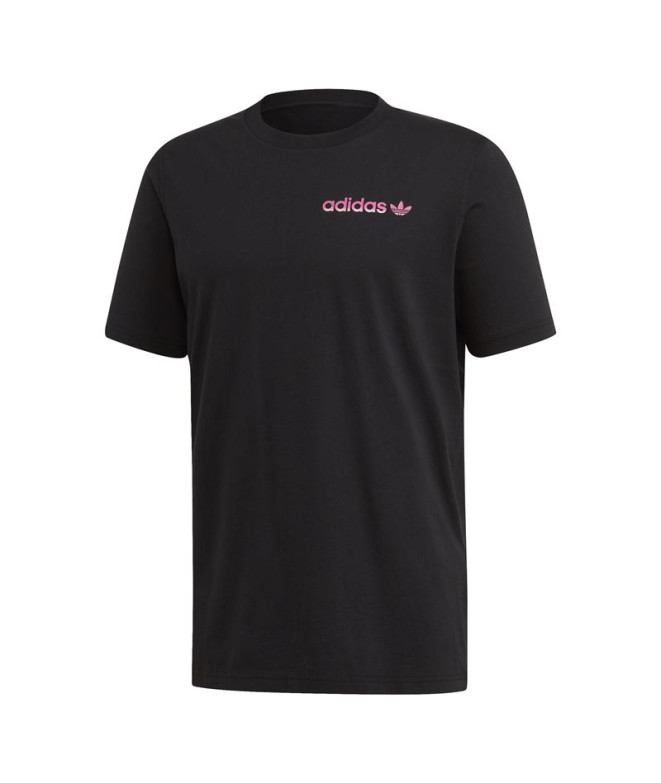 T-shirt adidas Tropical noir Homme