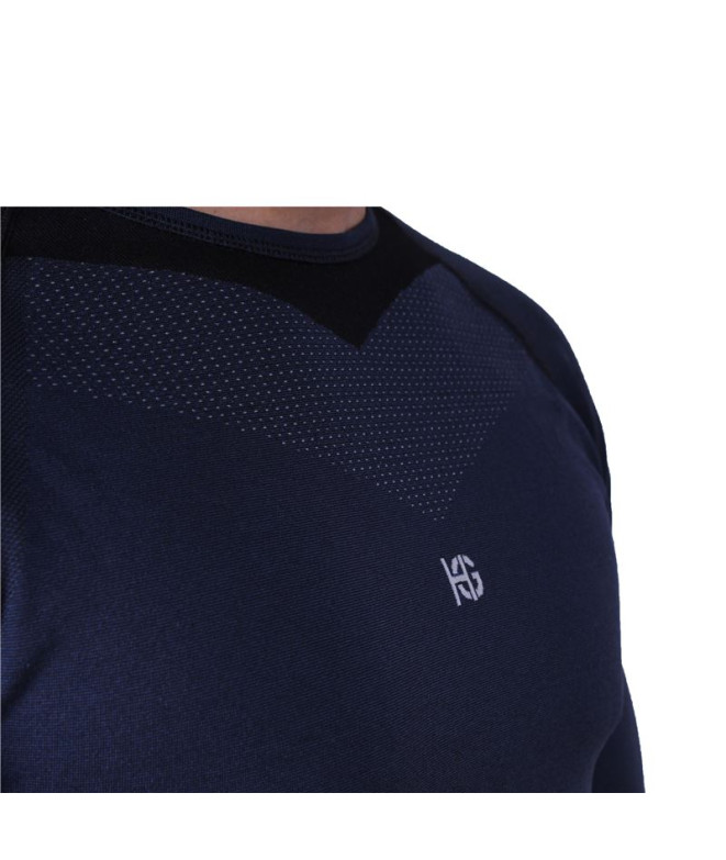T-Shirt thermique Sport HG Hommes Bleu