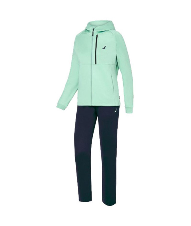 Chándal de fitness Joluvi Leisy 2.0 Verde Niña