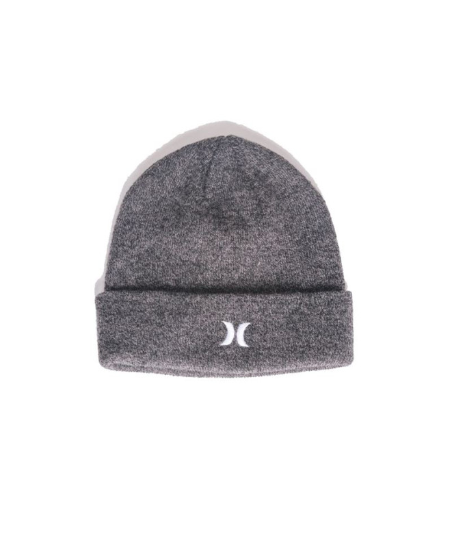 Beanie Hurley Beanie Icon Cuff gris Hommes