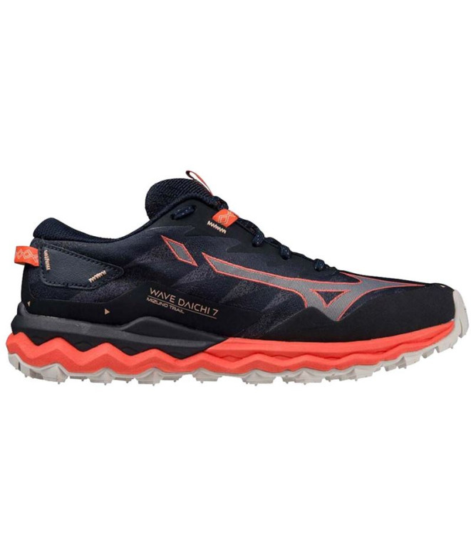 Trail chaussures de running Mizuno Wave Daichi 7 noir Femmes