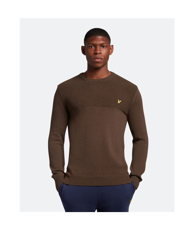 Sweatshirt Lyle & Scott V1-Crew Cottmerino Man
