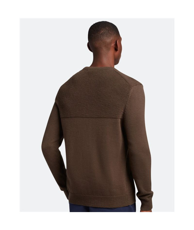 Sudadera Lyle & Scott V1-Crew Cottmerino Hombre