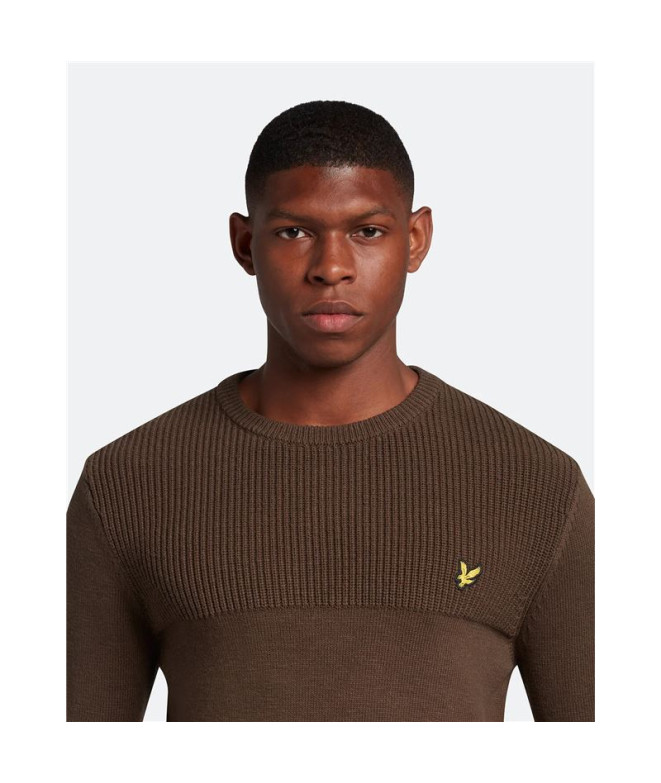 Sweatshirt Lyle & Scott V1-Crew Cottmerino Man