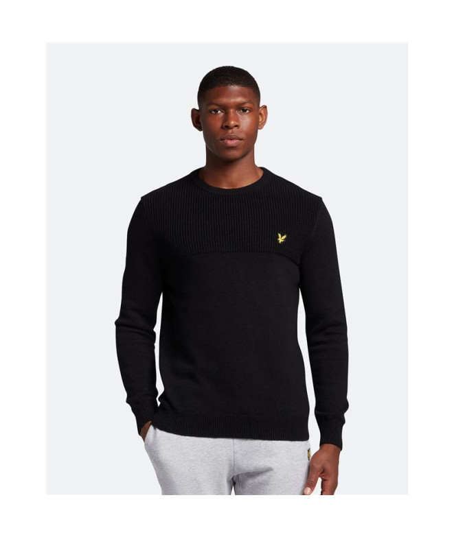 Sweatshirt Lyle & scott V1-Crew Lã de carneiro...