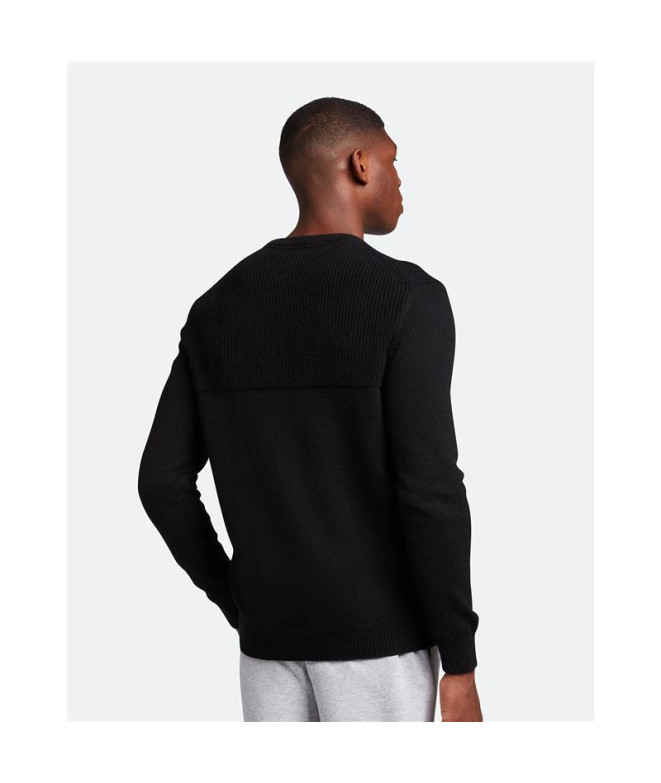 Sweatshirt Lyle & scott V1-Crew Laine d'agneau...