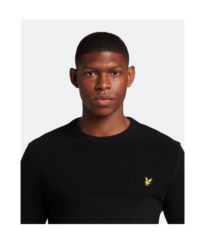 Sweatshirt Lyle & scott V1-Crew Lã de carneiro...