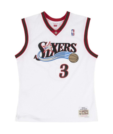 Camiseta basquetebol de Mitchell & Ness Phila76ers allen...